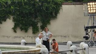 Dustin Hoffman e la scena della fontana