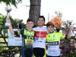 I due podi nel campionato regionale esordienti di ciclismo a Cenaia con Iacopi e Menici vincitori