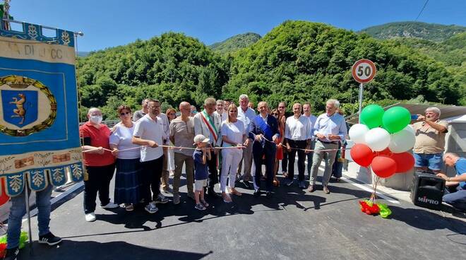 inaugurazione nuovo ponte della tambura