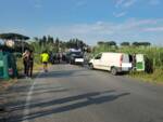 incidente frontale rotonda Marti