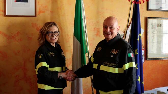 Marisa Cesario lascia il comando dei vigili del fuoco di Firenze