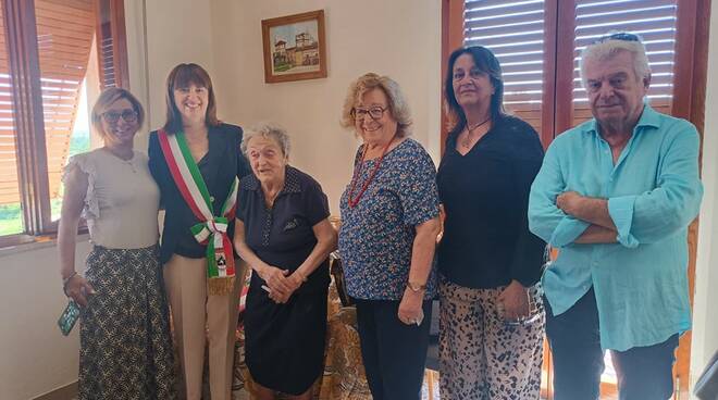 Renza Donnini, fucecchio, 100 anni, centenaria