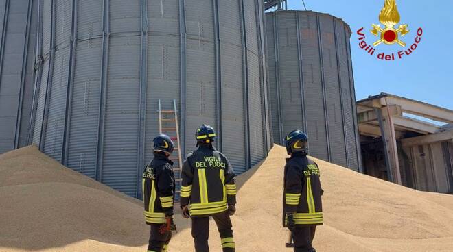 silos pericolante a grosseto