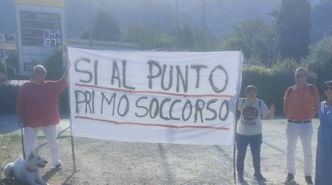 sit in a borgo per il punto di primo soccorso