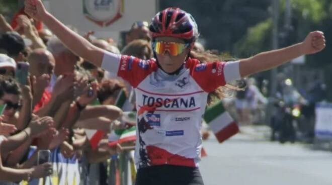 Sveva Bertolucci, Gs Capannori, tricolori, ciclismo esordienti