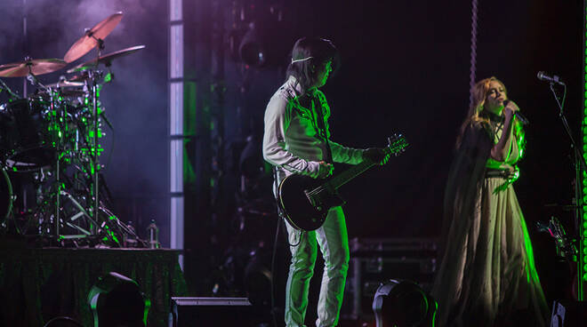 Gli Smashing Pumpkins al Lucca Summer Festival (foto Andrea Simi)