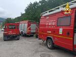 vigili del fuoco ricerche scomparso