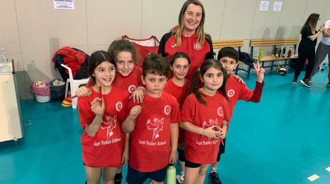 corsi di minivolley S3 Lupi Santa Croce