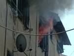 incendio via Turi Santa Croce sull'Arno