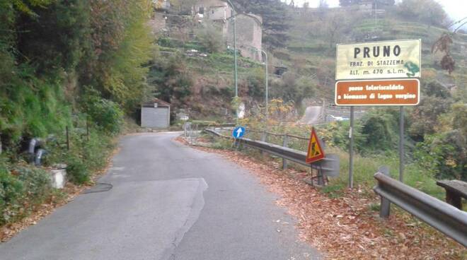 lavori frazione di Pruno stazzema 