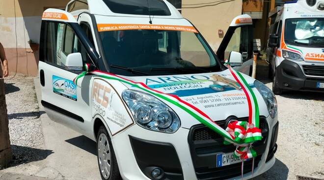 nuovo doblo, pubblica assistenza, santa maria a monte