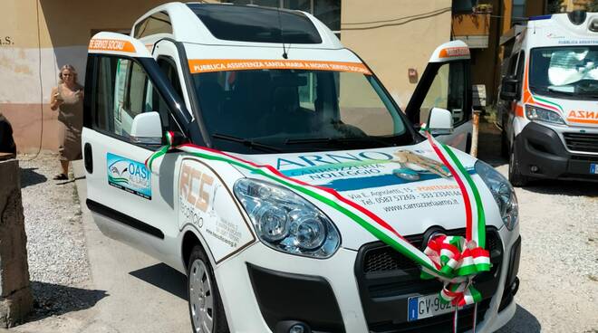 nuovo doblo, pubblica assistenza, santa maria a monte