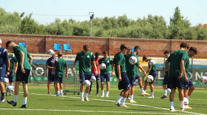 Seravezza allenamento precampionato