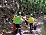 Soccorso Alpino e Speleologico, via degli dei, abetone, escursione