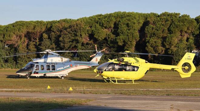 base cinquale pegaso e polizia