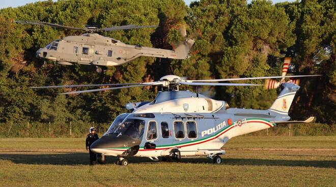 base cinquale pegaso e polizia