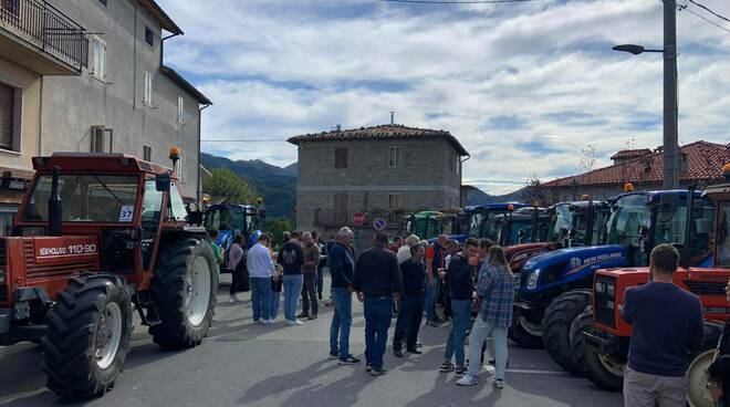 benedizione dei trattori a chiozza 