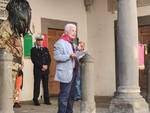 commemorazione dell'80esimo anniversario dell'eccidio del Padule di Fucecchio in piazza del municipio a Castelfranco di Sotto