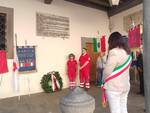 commemorazione dell'80esimo anniversario dell'eccidio del Padule di Fucecchio in piazza del municipio a Castelfranco di Sotto