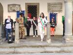 commemorazione dell'80esimo anniversario dell'eccidio del Padule di Fucecchio in piazza del municipio a Castelfranco di Sotto