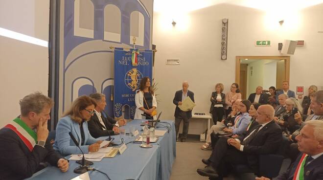 Premiazione lucchesi distinti all'estero 2024