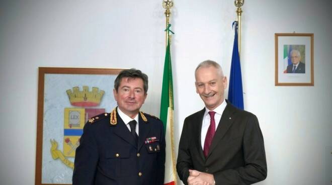 Giorgio Bacilieri nuovo comandante Polstrada Maurizio Auriemma