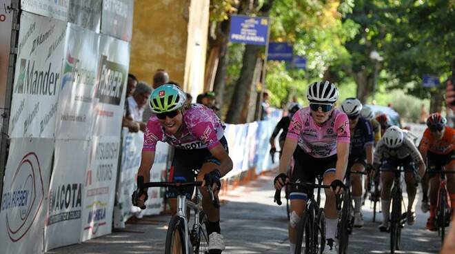 Giro di Toscana Femminile, la vittoria a Montecatini non basta a Rasa Leleivyte