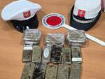 hashish, san miniato, polizia municipale, droga