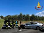 incidente, frontale, Val di Cava, via delle colline per legoli, vigili del fuoco