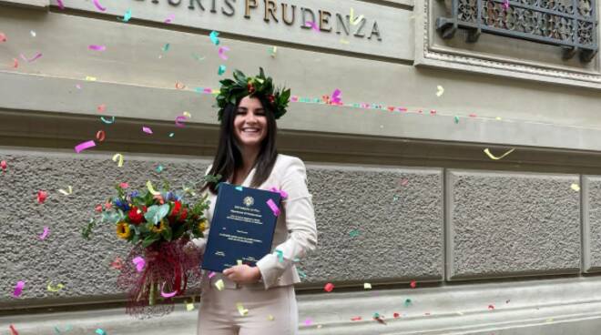 Michela Paolo, Castelfranco di Sotto, laurea