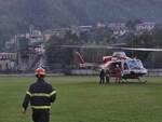 monte pisanino, elicottero, vigili del fuoco, soccorso alpino