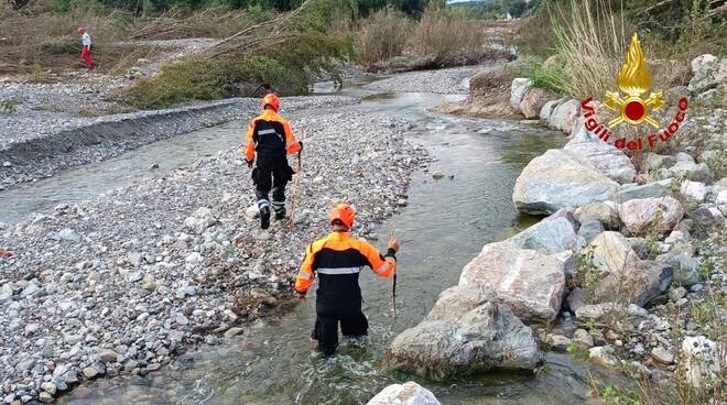 nonna e bimbo dispersi alluvione