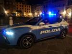 polizia, lucca, notte