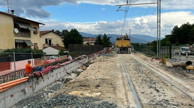 raddoppio ferroviario montecatini 