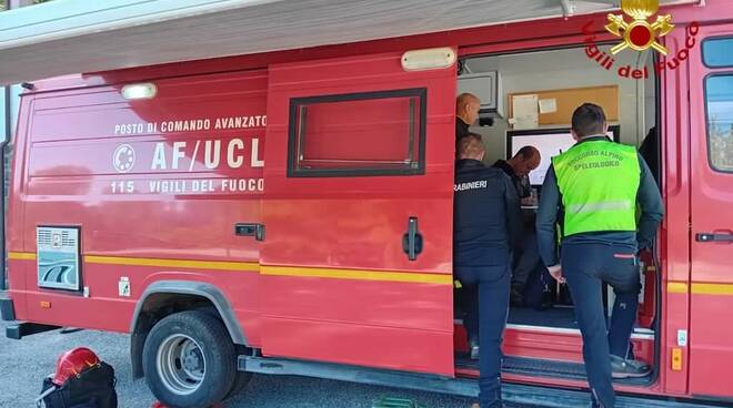 ricerca disperso cercatore funghi Bagni di Lucca