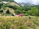 vigili del fuoco, elicottero, montagna, disperso