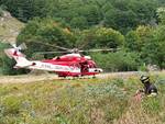 vigili del fuoco, elicottero, montagna, disperso