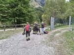 vigili del fuoco, elicottero, montagna, disperso